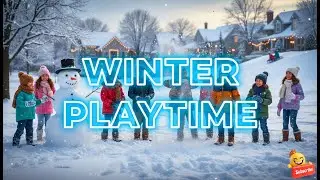 Winter Playtime | Cheerful Snowman Christmas Music | Family Holiday Background
