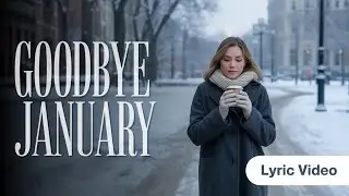 Goodbye January &ndash; The Lyrical Lanterns | Winter Reflection Pop (Official Lyric Video)