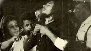 Bob Marley & The Wailers: 1976/12/05 @ The Smile Jamaica Concert, Kingston, JA *Silent B&W fragment*
