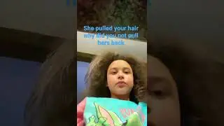 I mean I will pull her hair back
