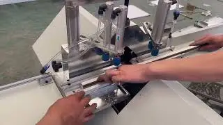 SYJW 1800 Glazing Bead Cutting Machine for UPVC windows/doors +8615063388018