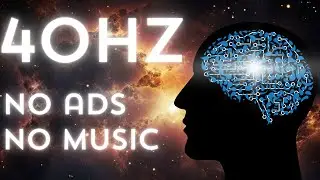 Pure 40 Hz Gamma for improved focus