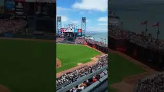 AT&T Park home of the San Francisco Giants vs Oakland Athletics 2015