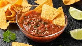 Быстрый и вкусный  соус сальса
