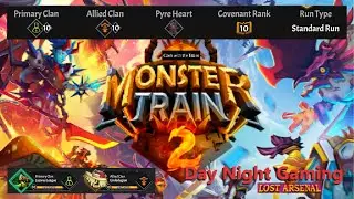 Monster Train 2 - Covenant Rank 10 - Lazarus League with Underlegion - Titan Run