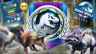 NEW PASS !!! It's worst or good ?? || PvP BATTLE  || JURASSIC WORLD ALIVE || V3.16