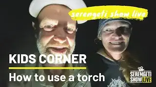 KIDS CORNER - How to use a Torch - and make animal shadow patterns