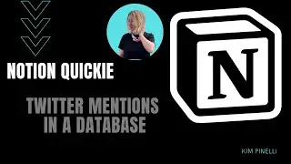 Send Twitter Notifications into a Notion Database