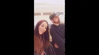 Behind the scenes- Tamara Mena chillin' with Jesse Billauer!