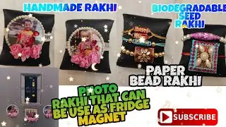 Unique rakhi designs for school competition/ Rakhi making ideas at home