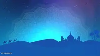 Intro Video Background Islamic Eid Mubarak | Template background Video Idul Fitri Keren