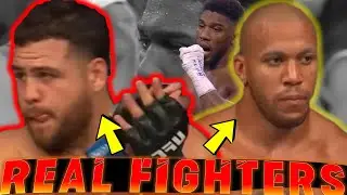 This Is How REAL Fighters Throw Down! #mmamemes