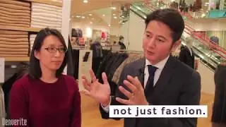 A short interview with UNIQLO CEO Hiroshi Taki in Denver