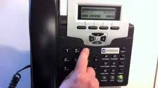 Vertical 2 Line Phone - Accessing Voicemail Through The Phone