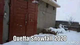 Quetta first snowfall 2020
