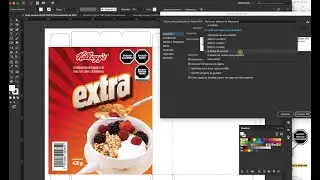 Dise&ntilde;o de Envase fide caja de cereal
