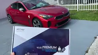 KIA STINGER REMOTE START MY KEY PREMIUM (ENCENDIDO REMOTO)
