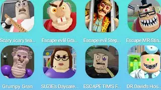 DR.DAVID'S HOSPITAL,ESCAPE TIM'S FARM OBBY,ESCAPE MR.STINKY DATENTI,SUZIE'S DAYCARE ESCAPE,GRGUMPY