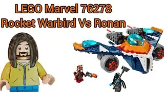 LEGO Marvel (76278) - Rocket Warbird Vs Ronan: Set Review