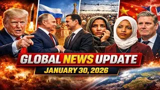 Global News Jan 30, 2026 &ndash; US Threats on Iran, Gaza Crisis, Starmer Meets Xi, Homeland Deal