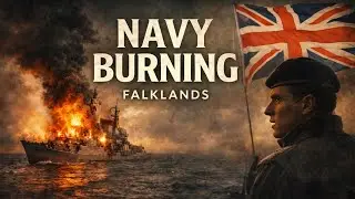 Britain&rsquo;s Navy Burned in the South Atlantic