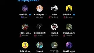 Panda Gang Vs Elvish Army !! Panda Gang Twitter Space video on Viral Chat Controversy