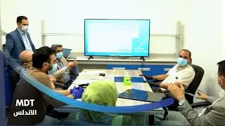 فريق متعدد الاختصاصات يشرف على علاج المرضى في مستشفى الاندلس