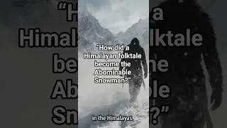 The Yeti: How a Himalayan Legend Became the World&rsquo;s Greatest Myth