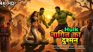 Hulk vs Naagin &mdash; बदले की आग या इंसानियत? | Indian Village Story !