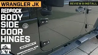 Jeep Wrangler JK RedRock Replacement Body Side Door Hinges Review & Install