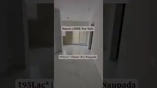 Smart 1BHK in Thane West | Naupada | 340 Sq.ft Carpet | Starting ₹95 Lakhs | Possession 2025