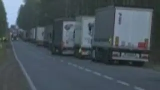Standoff with Belarus causes jam at Poland border