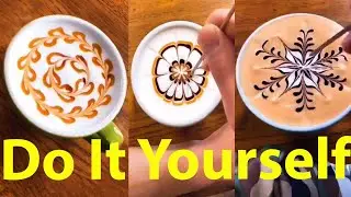 Creative Latte Arts Beautiful Coffee Designs