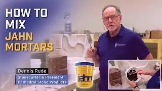 How to Mix Jahn Mortars: &ldquo;See&rdquo; the Perfect Amount of Water