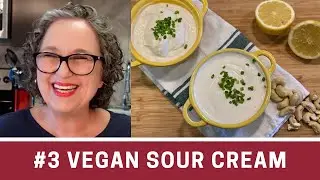Vegan Sour Cream Recipe Two Ways (one Nut Free) | The Frugal Chef