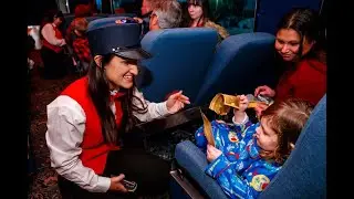 Polar Expess Train Ride, Whippany, NJ (Nov. 15, 2018 Snowstorm) Abe & Caravaglia family experience!