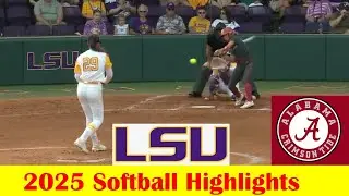 #23 Alabama vs #7 LSU Softball Game Highlights 4 4 2025