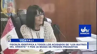 FISCAL&Iacute;A IDENTIFICA A TODOS LOS ACUSADOS DE &ldquo;LOS BUITRES DEL ORIENTE&rdquo; Y PIDE 36 MESES DE PRISI&Oacute;N