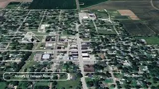 The history of Delavan, Illinois