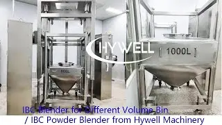IBC Blender for Different Volume Bin from Hywell Machinery / IBC Powder Blender