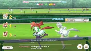 Umamusume Front Runner Mechanics - Pace Up looping example