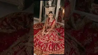 Newly bride with glamours look & shoot heavy jewelry #wedding #bridelmakup #brideguide #bridalset