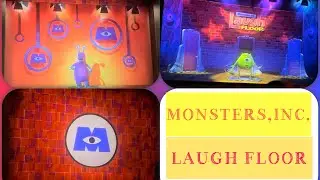 Monsters Inc. Laugh Floor at Magic kingdom - Walt Disney World Full show [4K]