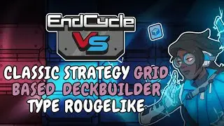 Mega Man Esque Strategy Grid Based Deckbuilder Type Rougelike | EndCycle Vs