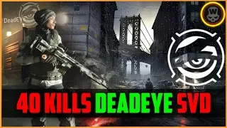 The Division - 40 Kills DeadEYE Last Stand gameplay