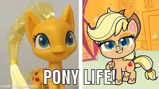 MLP Pony Life Potion Pony Applejack | Unboxing & Toy Review + Outtakes | Perfect Harvest MLP Studios