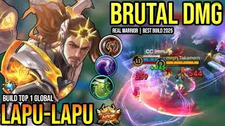 LAPU-LAPU BEST BUILD 2025 | BUILD TOP 1 GLOBAL LAPU-LAPU GAMEPLAY | MOBILE LEGENDS✓