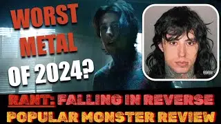 WORST METAL ALBUM OF 2024?! FALLING IN REVERSE: POPULAR MONSTER NEW ALBUM REVIEW & REACTION