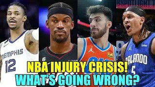 THE NBA&rsquo;S INJURY PANDEMIC: WHY STARS KEEP FALLING & HOW IT&rsquo;S CHANGING THE GAME FOREVER!