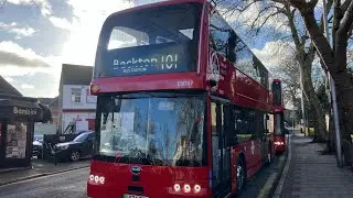 FULL JOURNEY | 101 BECKTON BUS STATION - WANSTEAD | EBD37 LF24TUU